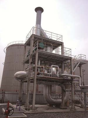 China Diseño termal del oxidante de las aguas residuales de S S, incinerador de la basura líquida proveedor