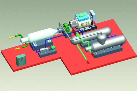 Producción de energía orgánica del ciclo de Rankine de la alta capacidad para la industria petroquímica